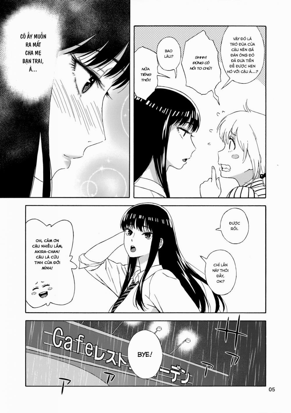 Ame ni Nurenishi Hanabira no. (Koi wa Ameagari no You ni) Oneshot trang 4