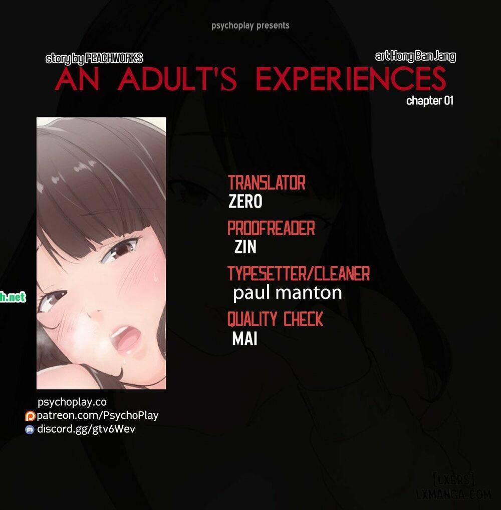 An Adult's Experiences 2 trang 1