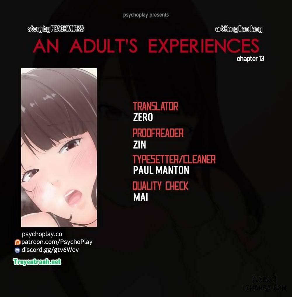 An Adult's Experiences 25 trang 1