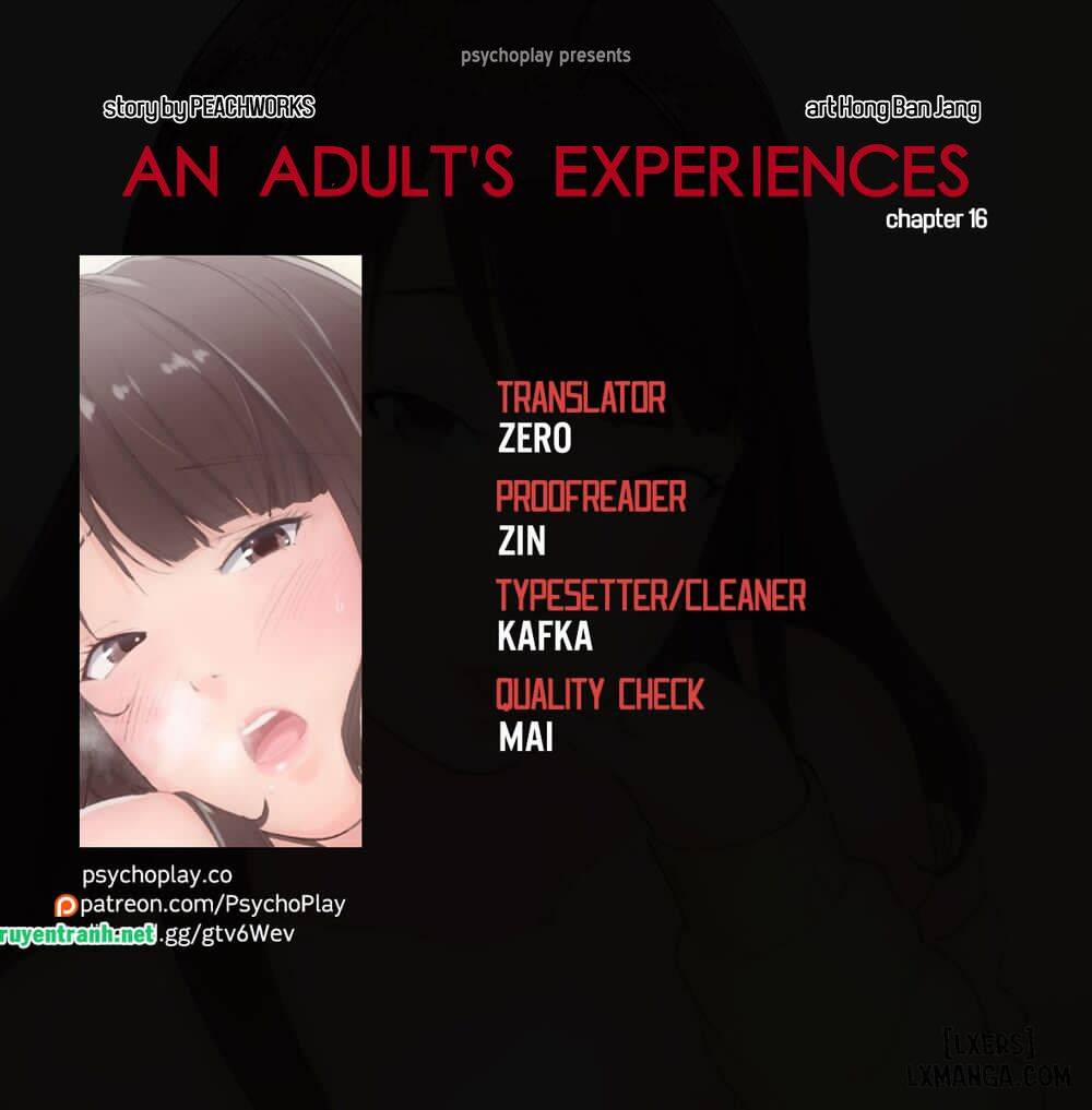 An Adult's Experiences 30 trang 1