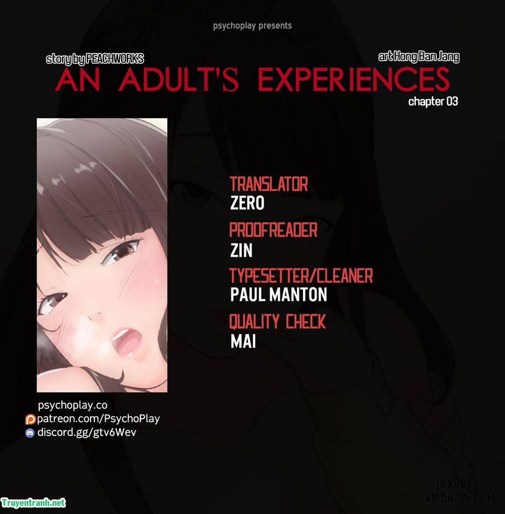 An Adult's Experiences 9 trang 1