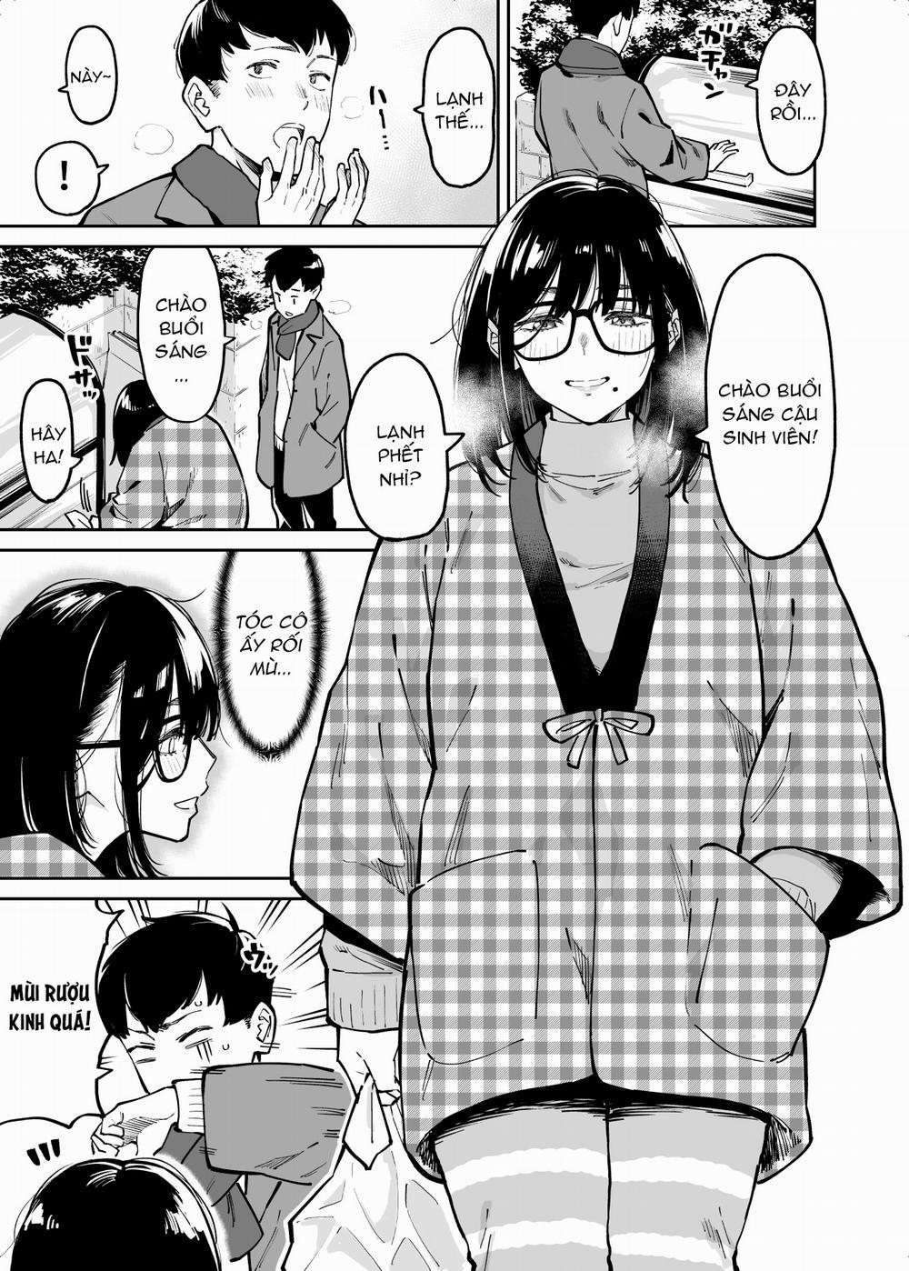 An ủi bởi cô hàng xóm nhếch nhác Tranh thủ trang 5
