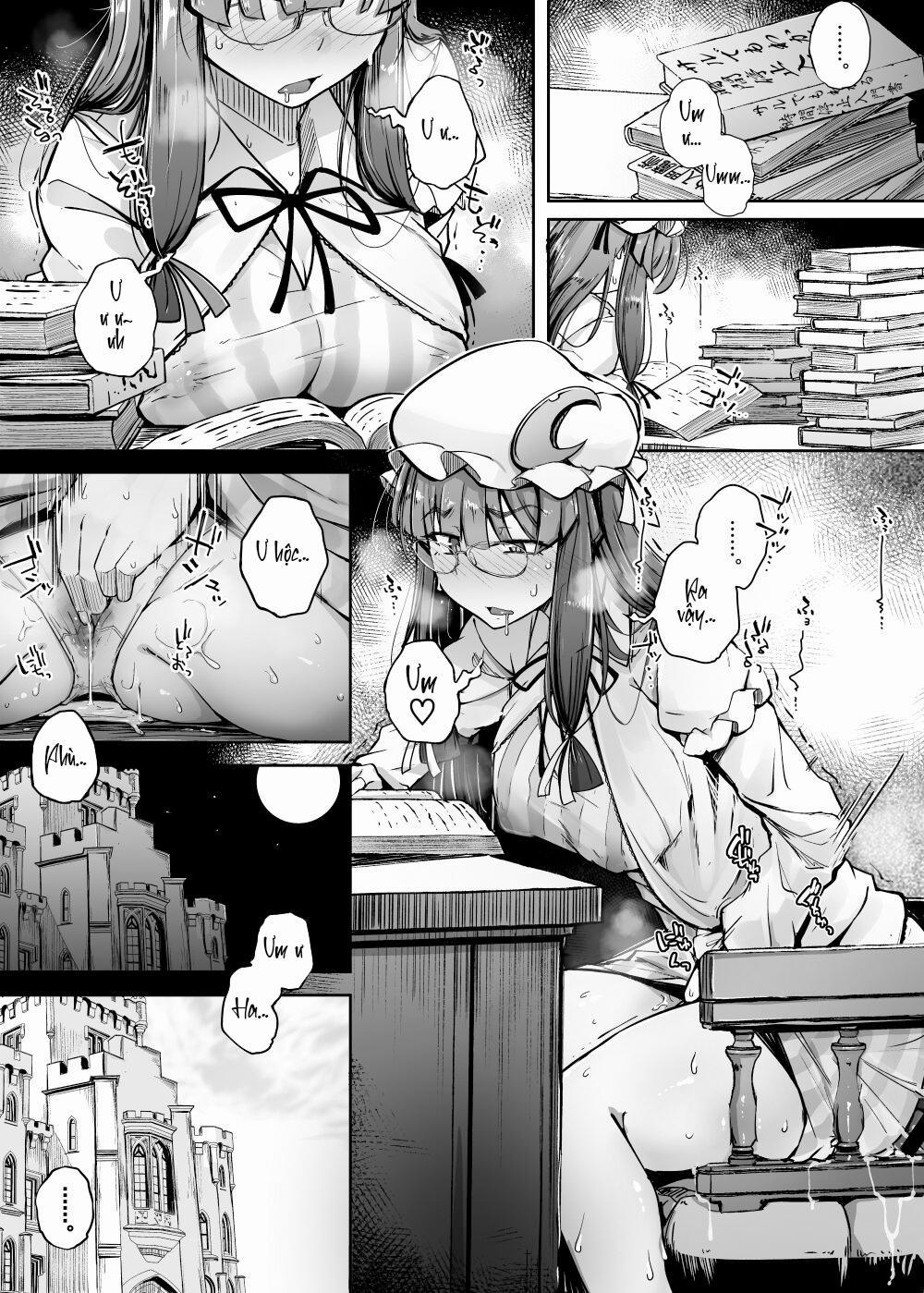 Ana to Muttsuri Dosukebe Daitoshokan 4 Oneshot trang 10