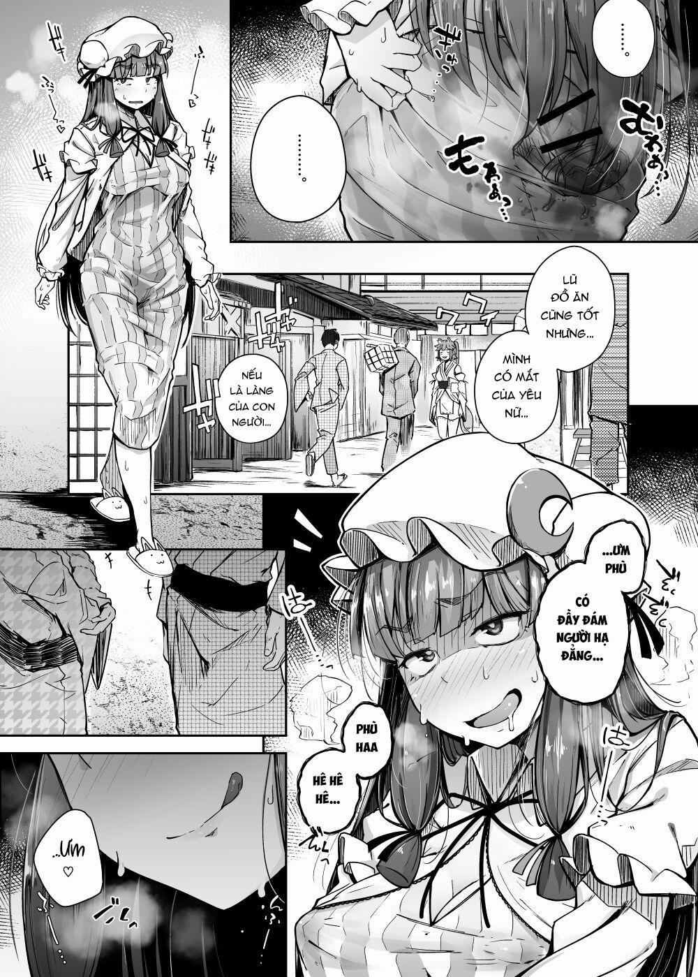 Ana to Muttsuri Dosukebe Daitoshokan 4 Oneshot trang 12