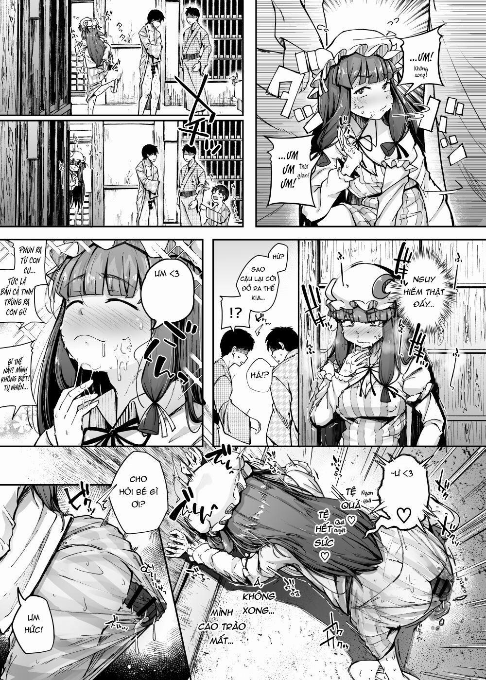 Ana to Muttsuri Dosukebe Daitoshokan 4 Oneshot trang 18