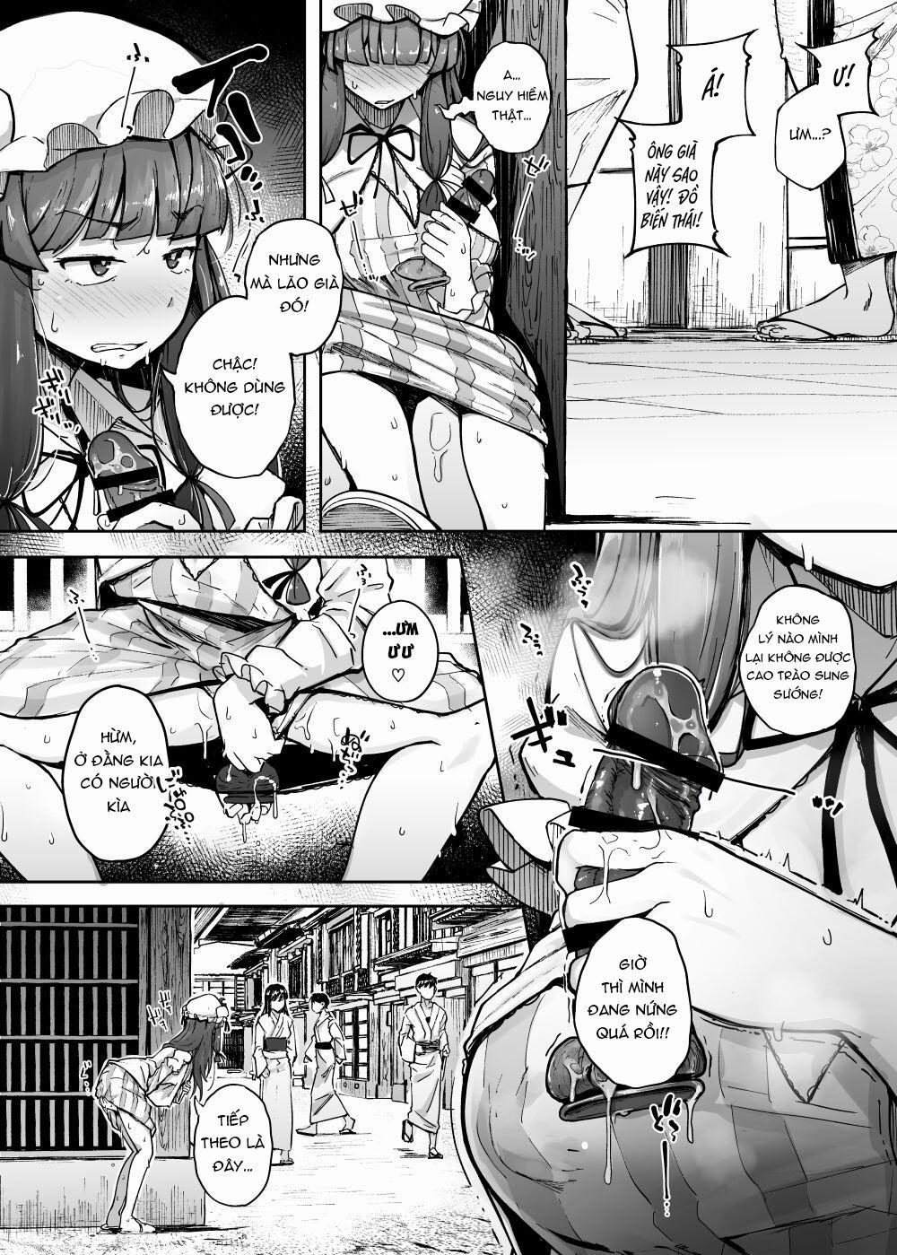 Ana to Muttsuri Dosukebe Daitoshokan 4 Oneshot trang 27