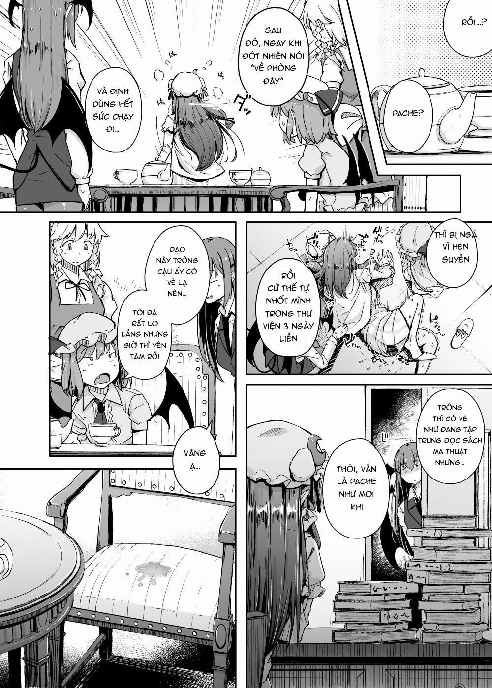 Ana to Muttsuri Dosukebe Daitoshokan 4 Oneshot trang 9