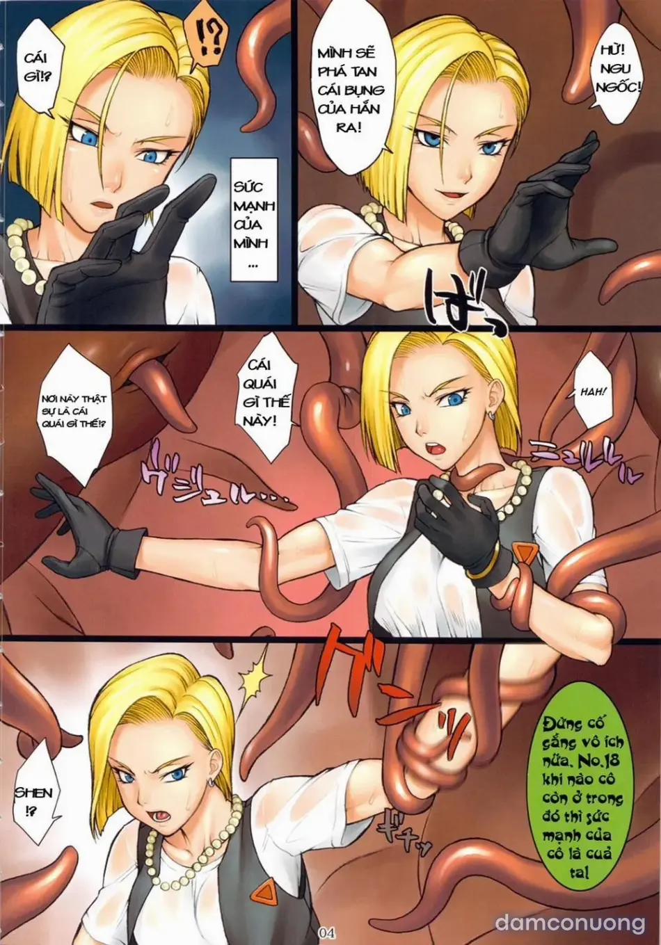 Android 18 X Cell OneShot trang 3
