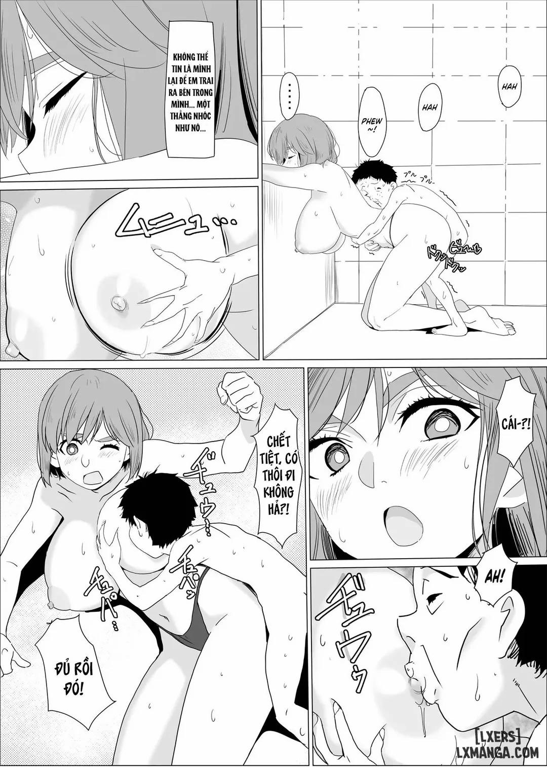 Ane Furo – Paizuri Daisuki Minoru-kun no Ecchi na Saimin Jutsu Oneshot trang 43