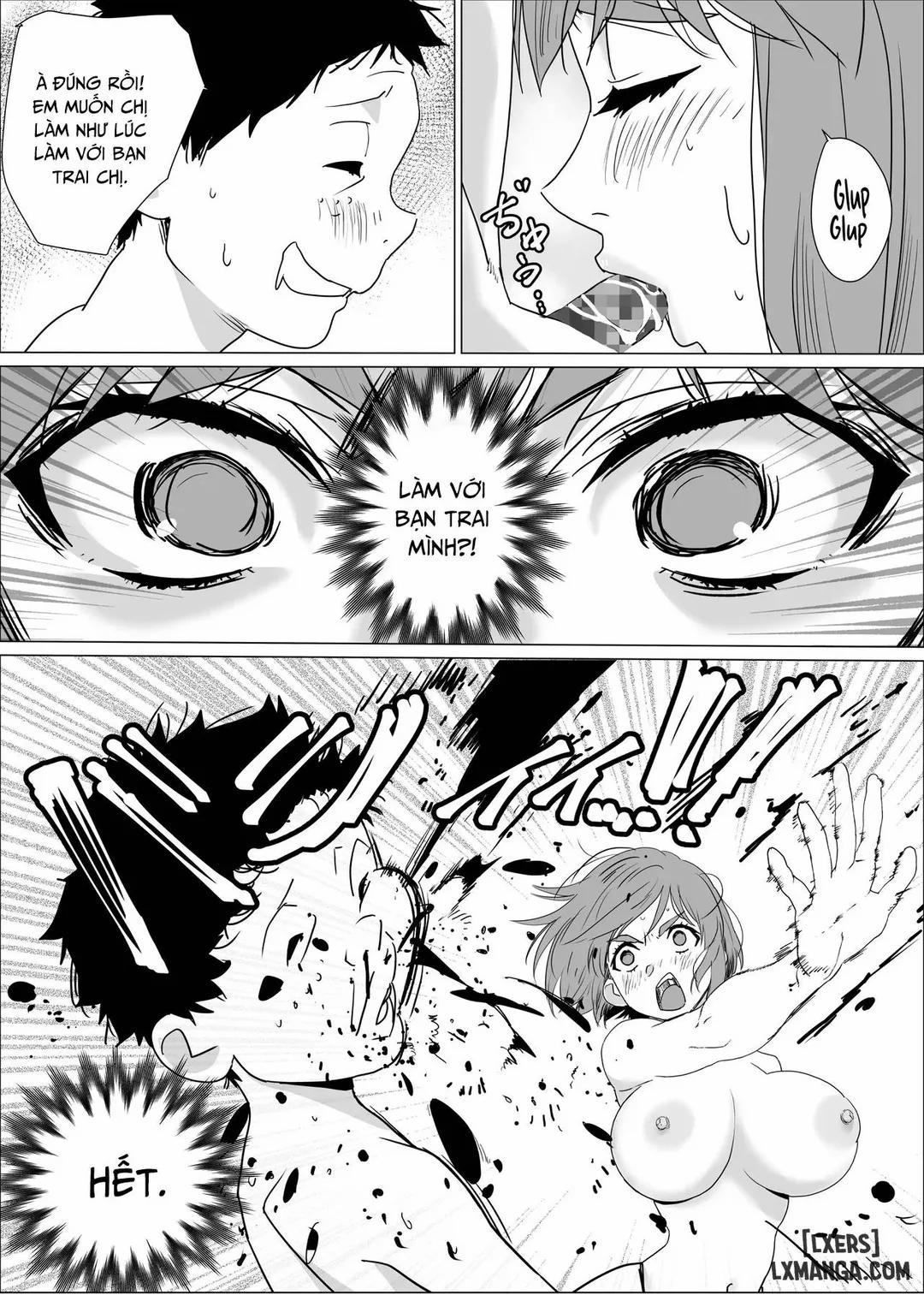 Ane Furo – Paizuri Daisuki Minoru-kun no Ecchi na Saimin Jutsu Oneshot trang 47