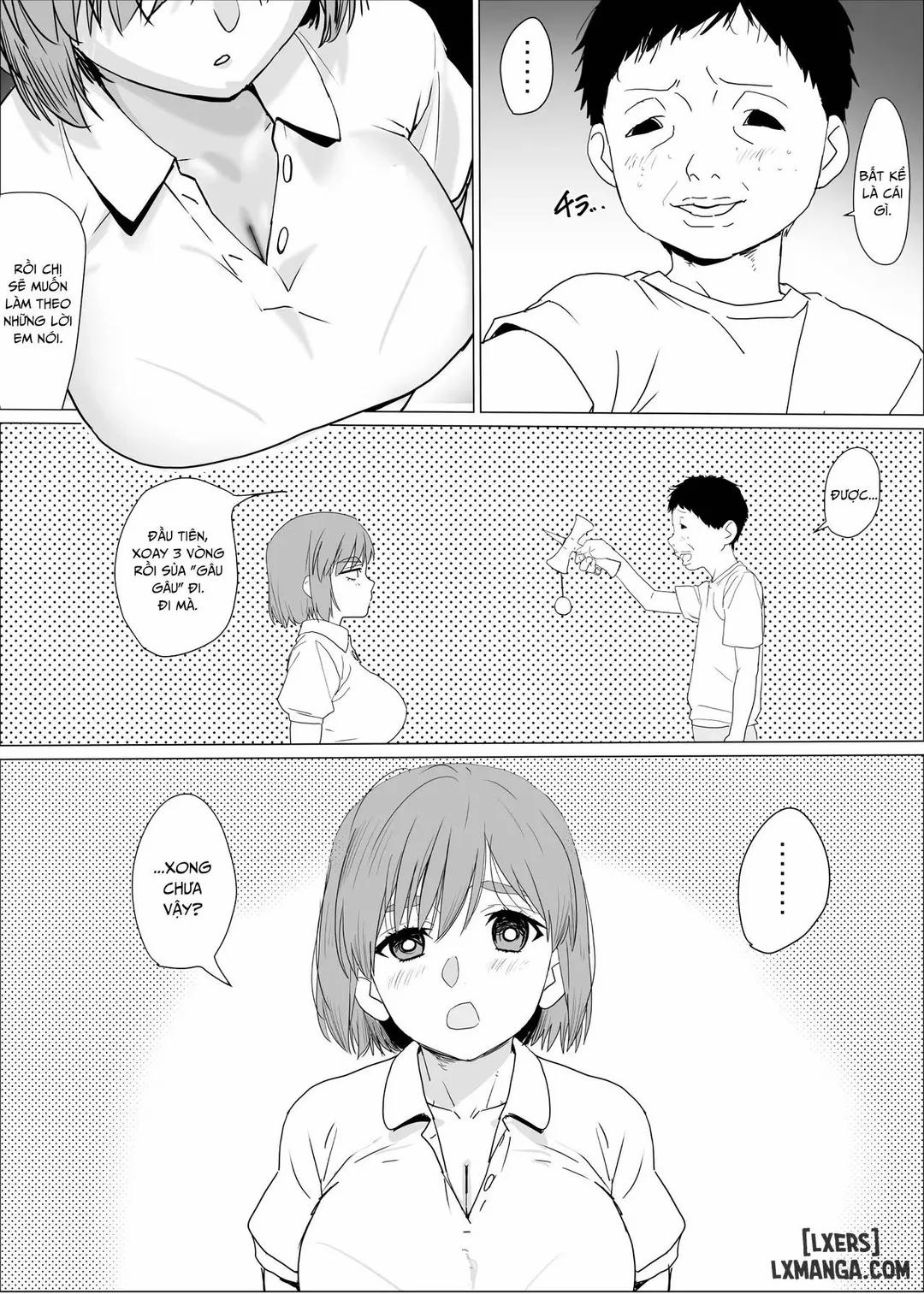 Ane Furo – Paizuri Daisuki Minoru-kun no Ecchi na Saimin Jutsu Oneshot trang 6