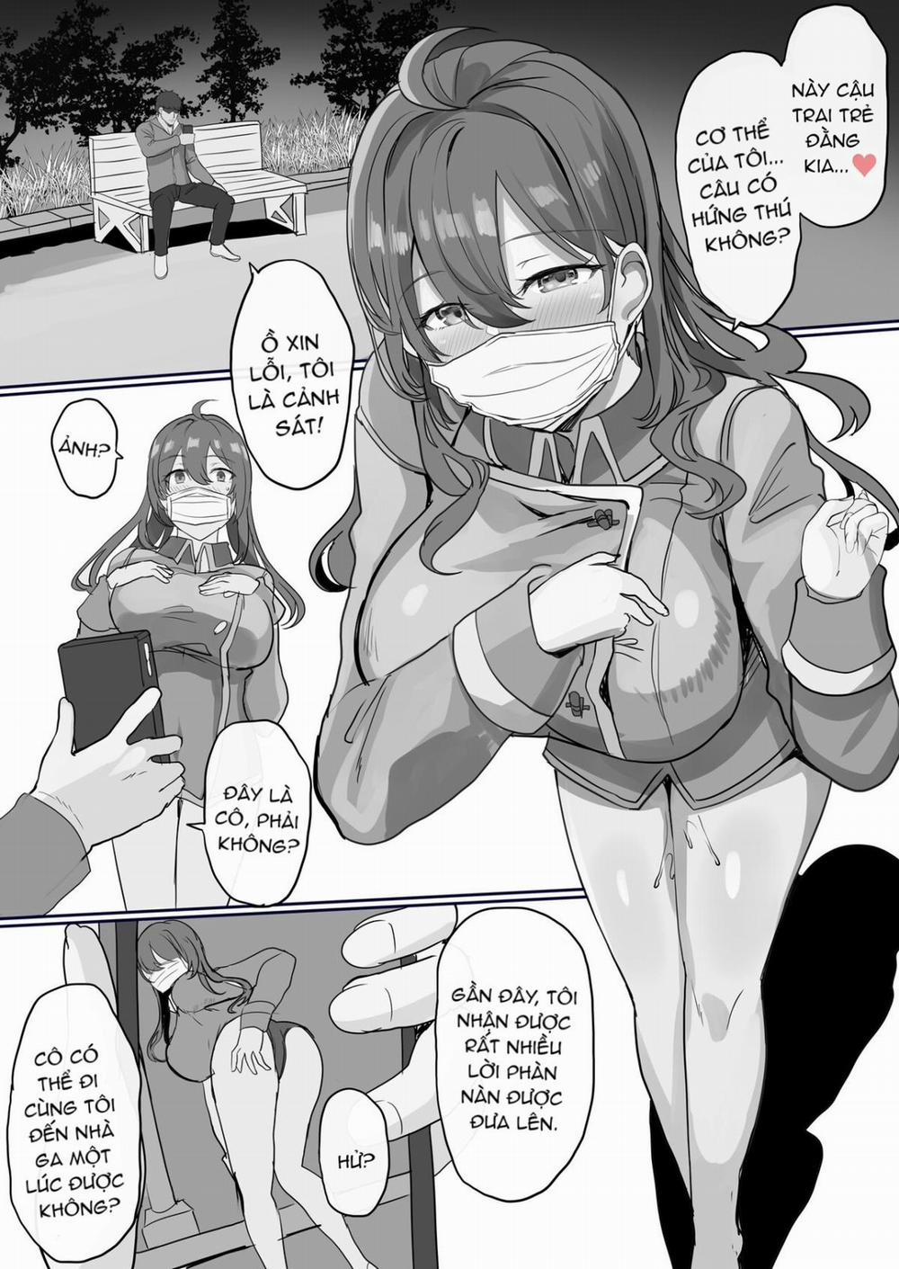 Anh cảnh sát may mắn và cô gái thích khỏa thân Oneshot trang 1