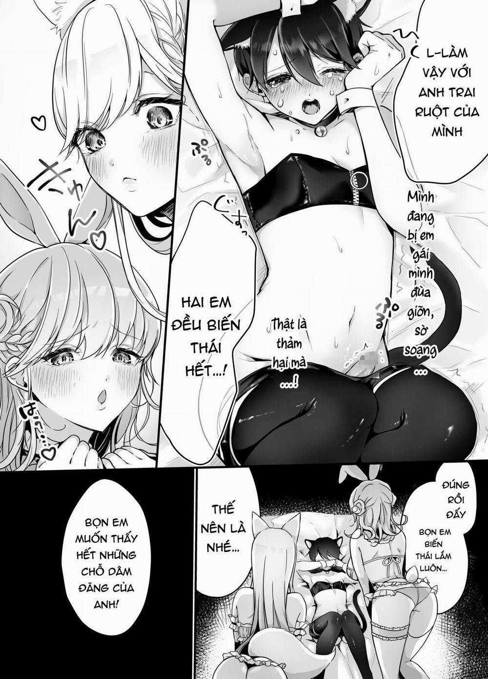 Anh Trai Bị Hai Em Gái Đụ Tới Tấp 3 trang 13