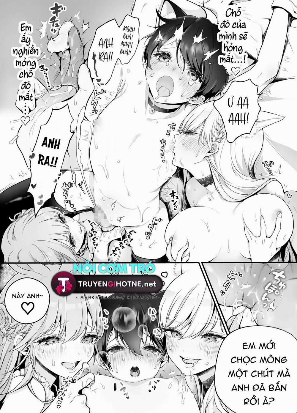 Anh Trai Bị Hai Em Gái Đụ Tới Tấp 3 trang 22