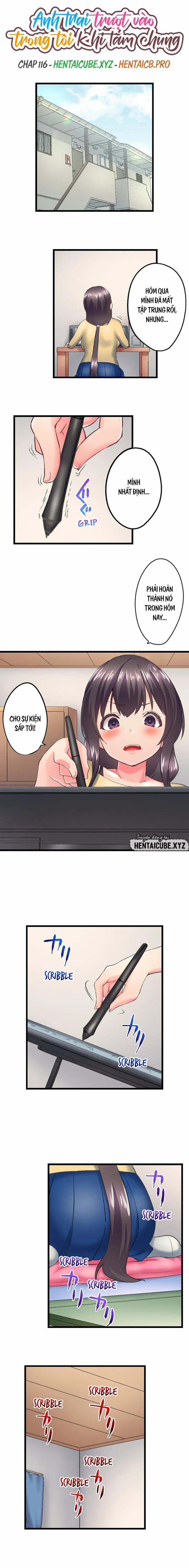 Anh trai trượt vào trong tôi khi tắm chung 116 trang 1