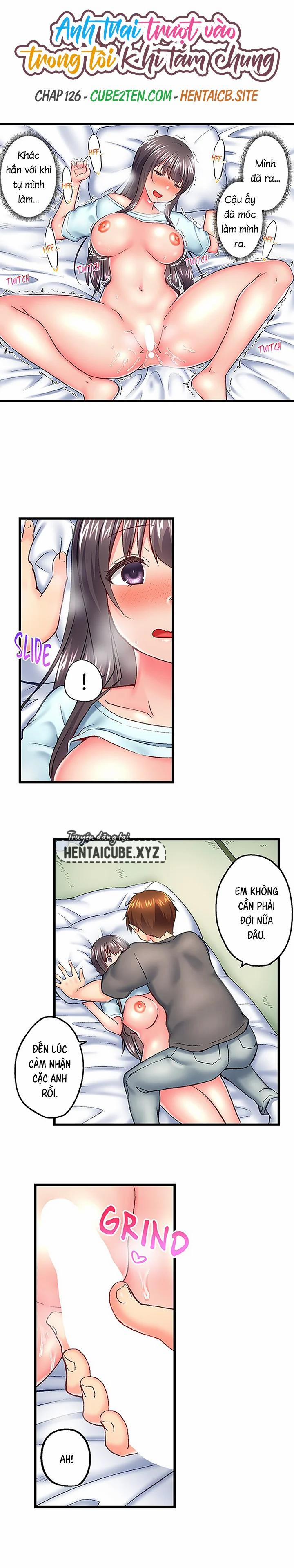Anh trai trượt vào trong tôi khi tắm chung 126 trang 1