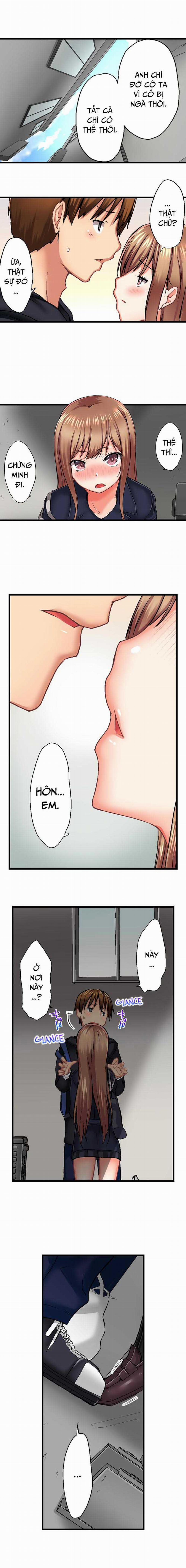 Anh trai trượt vào trong tôi khi tắm chung 35 trang 3