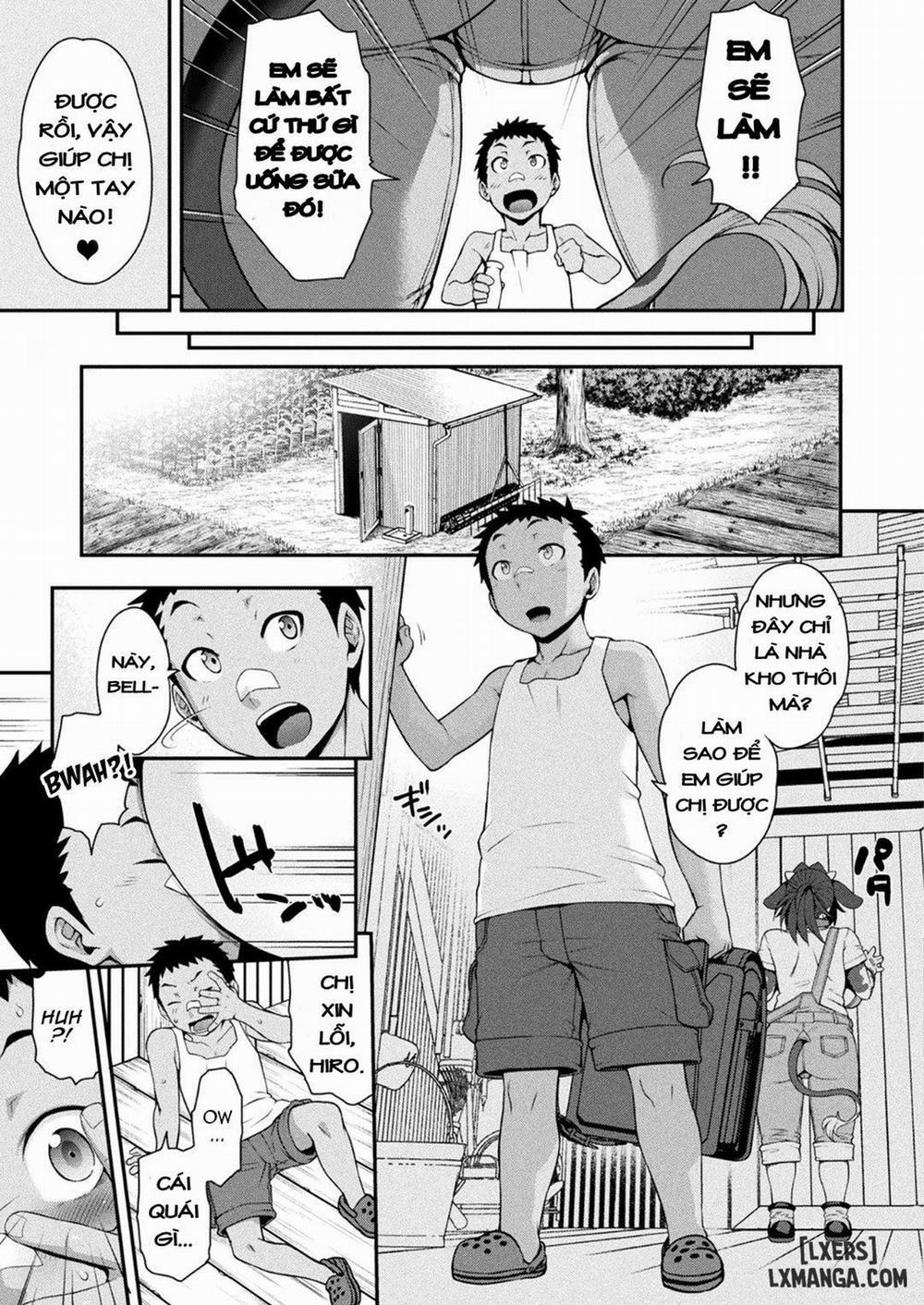 Animal Girl Hotline ~Cow Girl Bell Oneshot trang 4