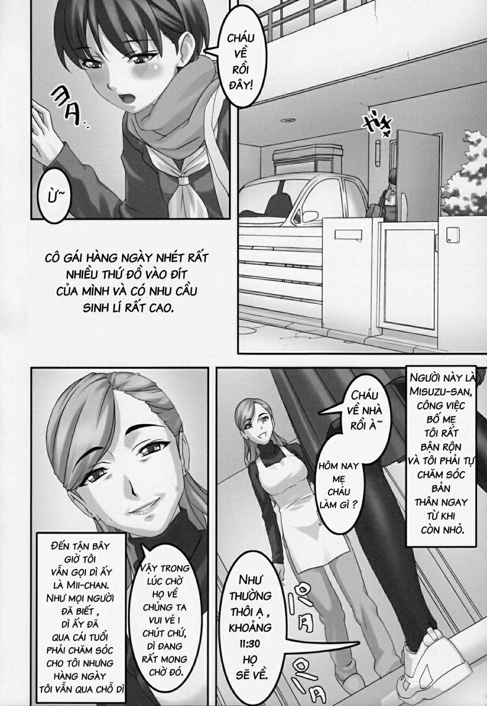 Anoko ga Mainichi Oshiri no Ana ni Butta Mono o Irerare Nando mo Zecchou ni Tassuru Manga OneShot trang 3