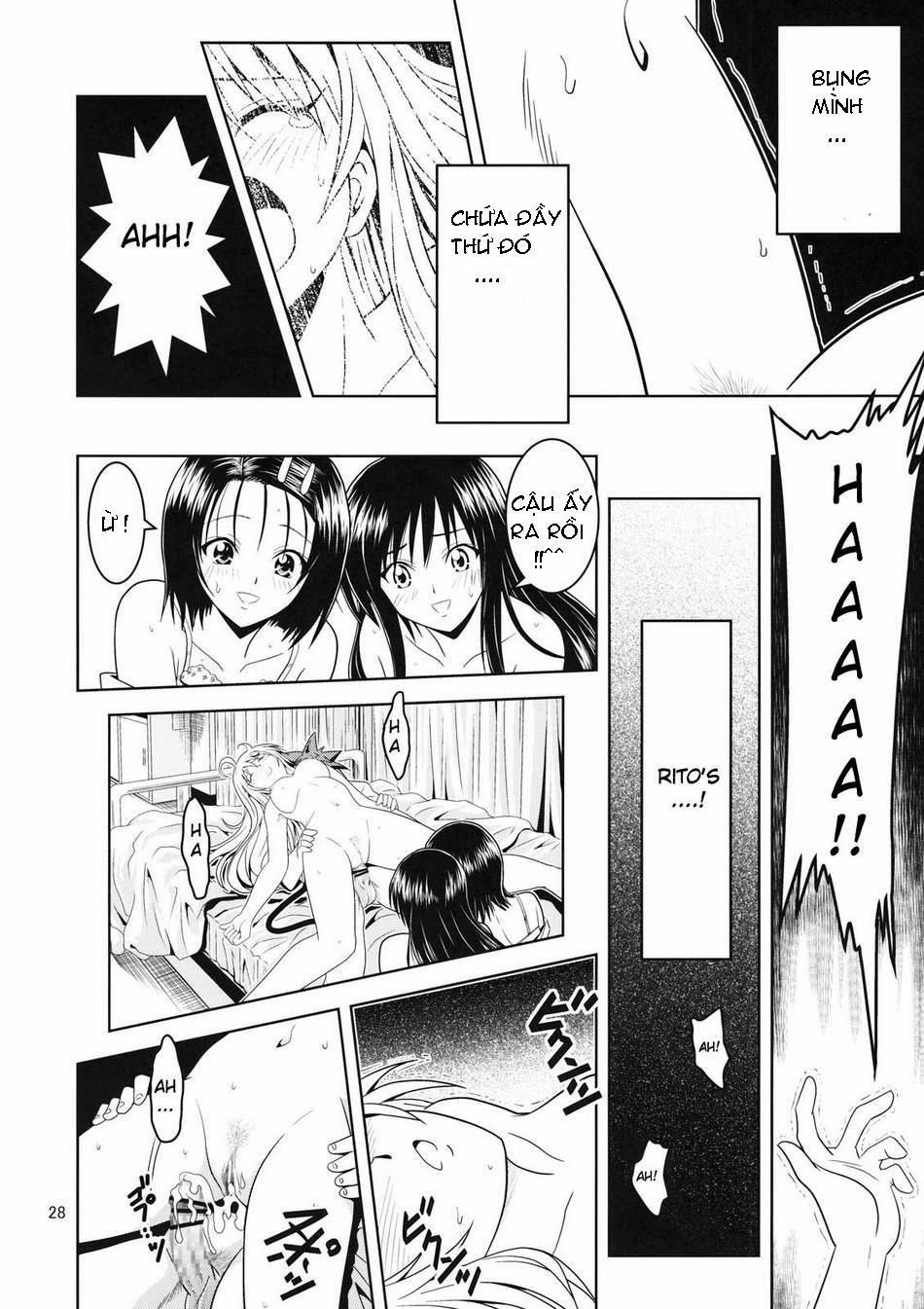 Anoko-tachi ga Taihen na Koto ni Nattemasu 2 (To Love-Ru) Oneshot trang 26