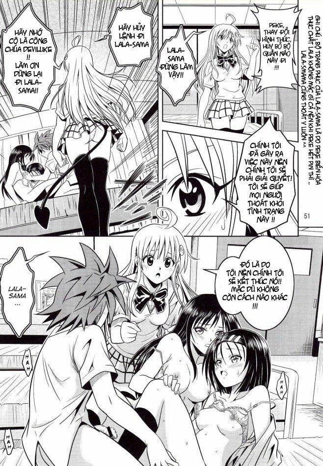 Anoko-tachi ga Taihen na Koto ni Nattemasu (To Love-Ru) Oneshot trang 50