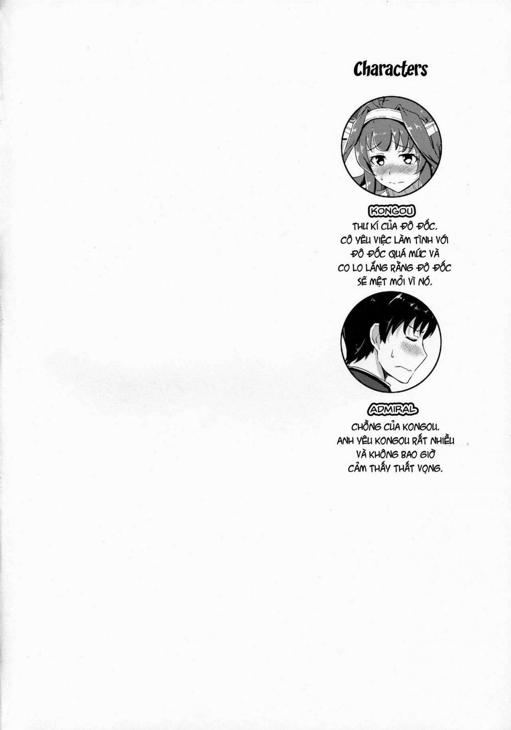 Apron Kongou no Osasoi (Kantai Collection, -KanColle-) Oneshot trang 2