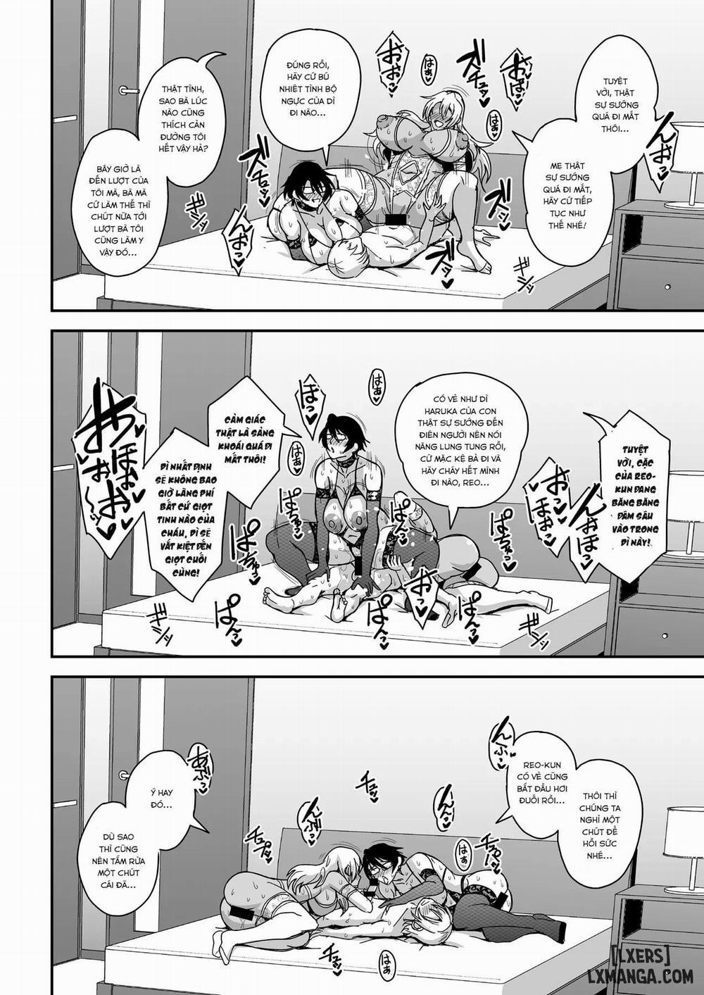 Arofour Dokushin BariCare Oba-san ga Yuujin no Musuko demo Aru Toshishita Danshi to no Kankei ni Hamaru Hanashi 4 Ninkatsu Tanetsuke Hen Oneshot trang 33