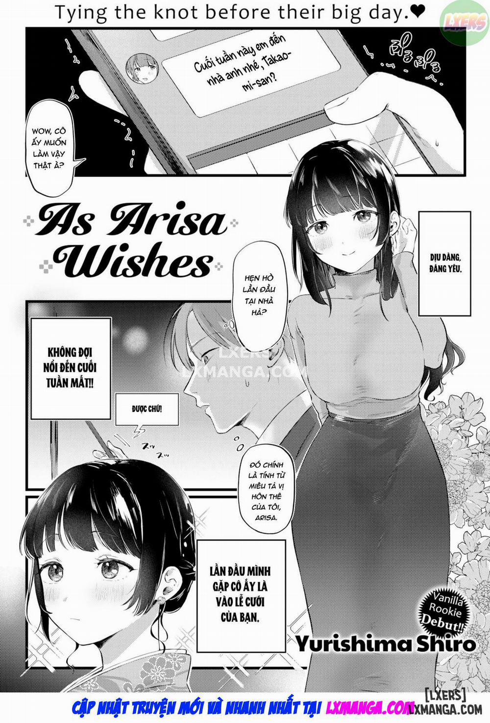As Arisa Wishes Oneshot trang 3