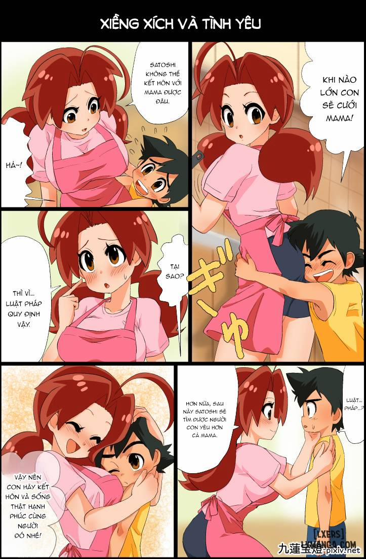 Ash X Delia Doujin Oneshot trang 13