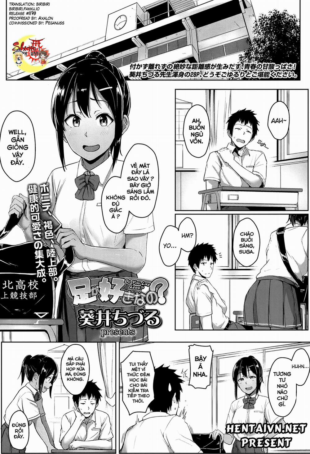 Ashi ga suki nano? Oneshot trang 1