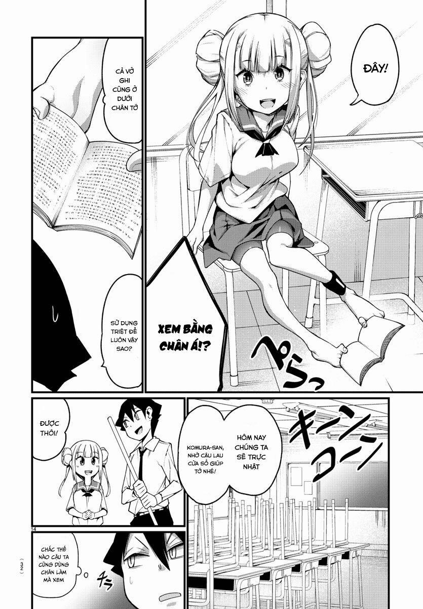Ashigei Shoujo Komura-San 1 trang 17