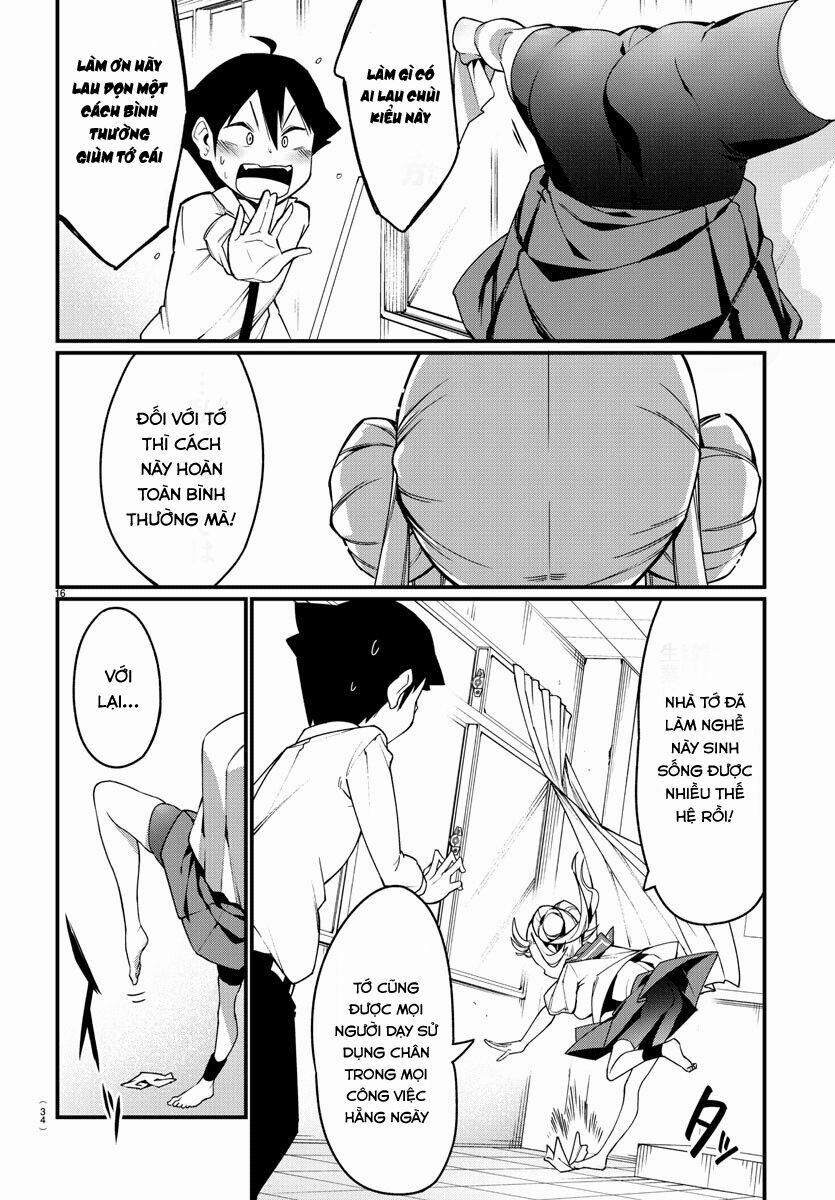 Ashigei Shoujo Komura-San 1 trang 19