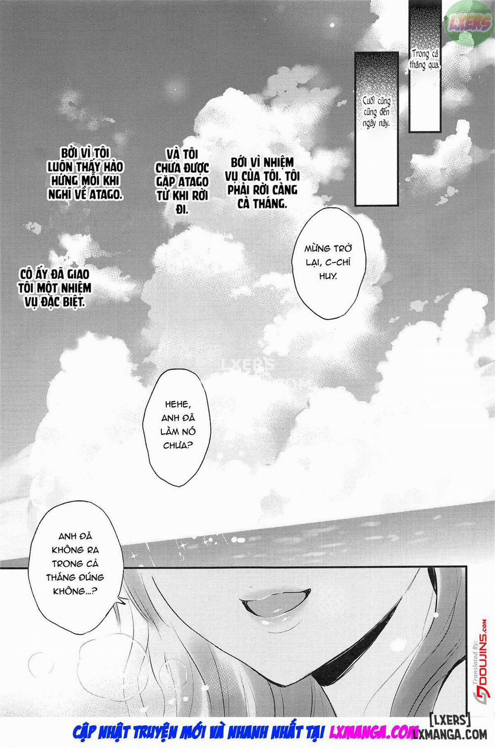 Atago-san wa Sukebe Atago-san Is a Pervert Oneshot trang 4