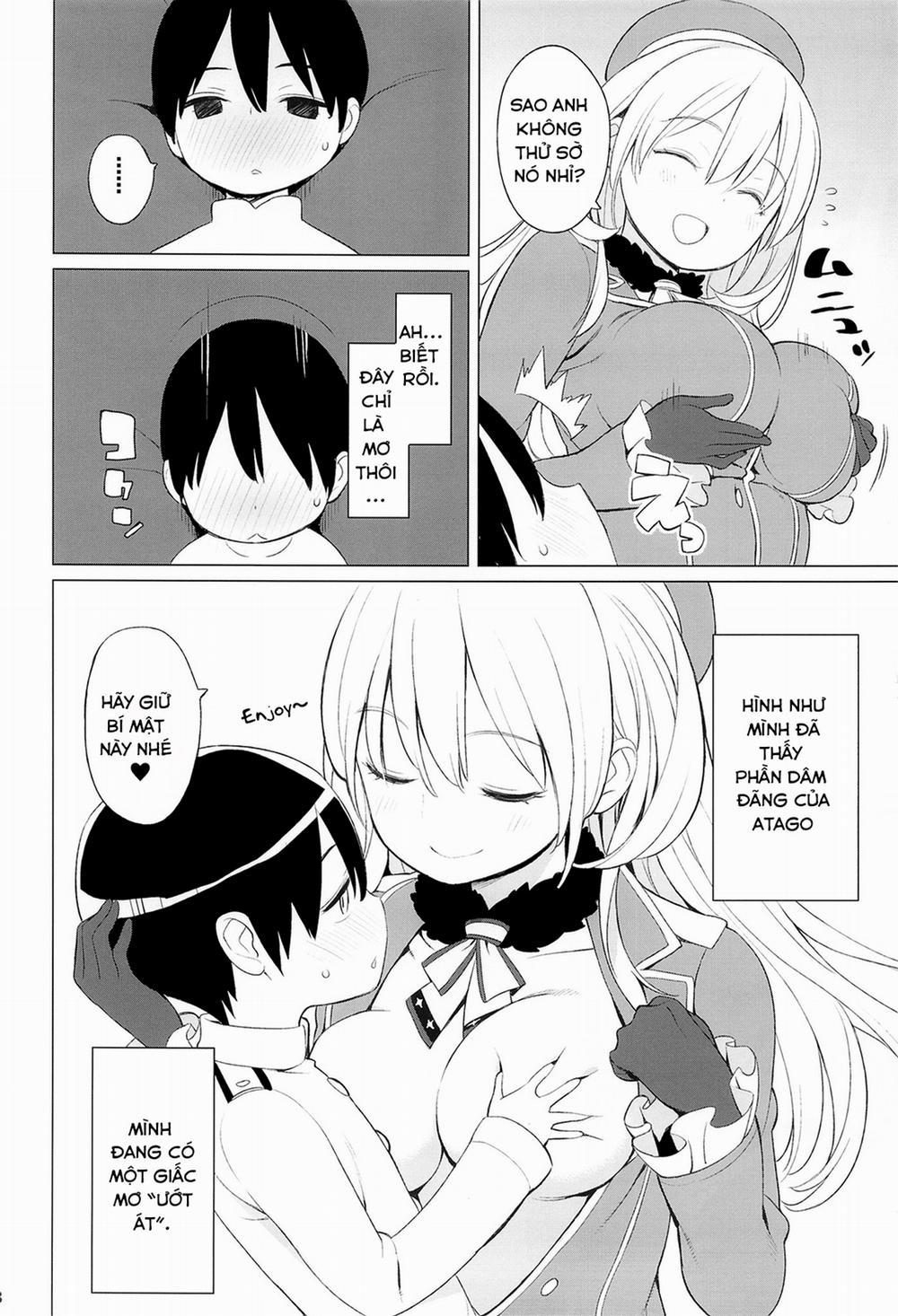 Atago to Chiisana Teitoku-san (Kantai Collection) Oneshot trang 4