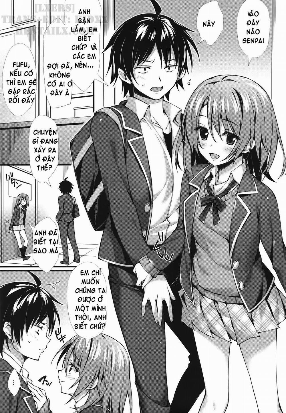 Atashi No Daisuki Na Senpai♥ (Yahari Ore No Seishun Love Come Wa Machigatteiru) Oneshot trang 3