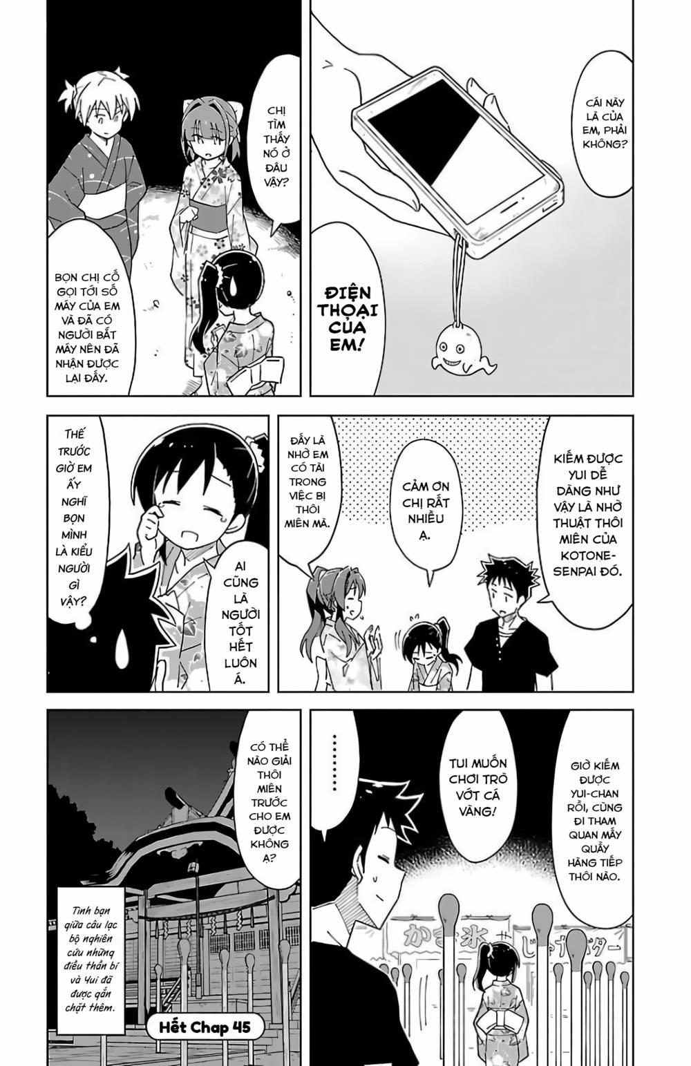 Atsumare! Fushigi Kenkyuubu 45 trang 8