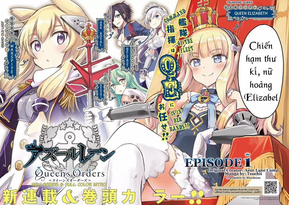 Azur Lane: Queen Order 1 trang 1