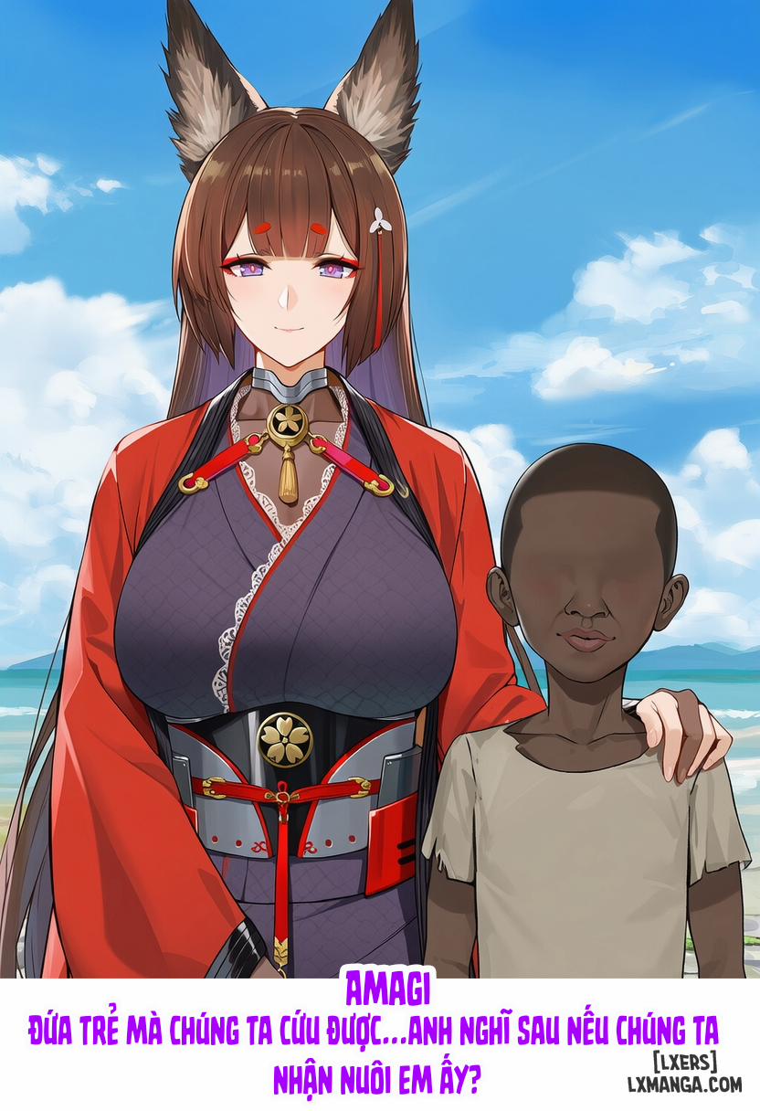 Azur lane x BBC 0 : Amagi và Monarch x BBC trang 10