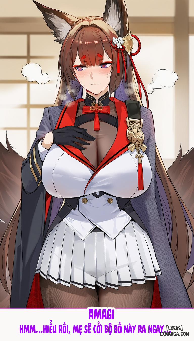 Azur lane x BBC 1 : Amagi và Monarch x BBC trang 3
