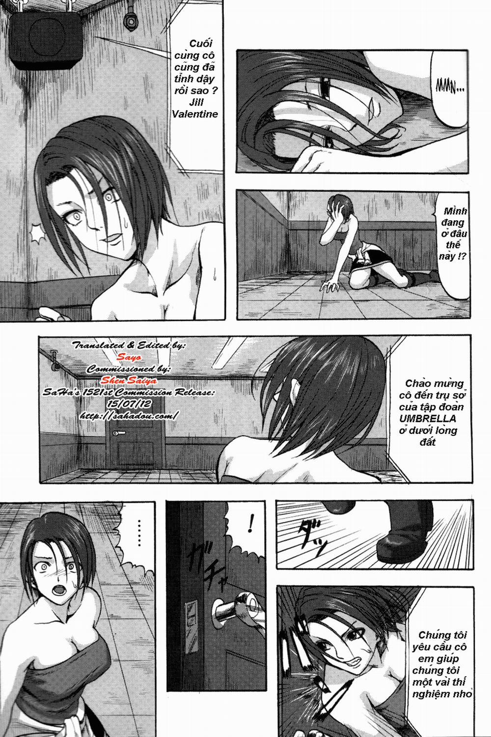 B.O.W And Human Crossbreeding Experiment Report (Resident Evil) Oneshot trang 0
