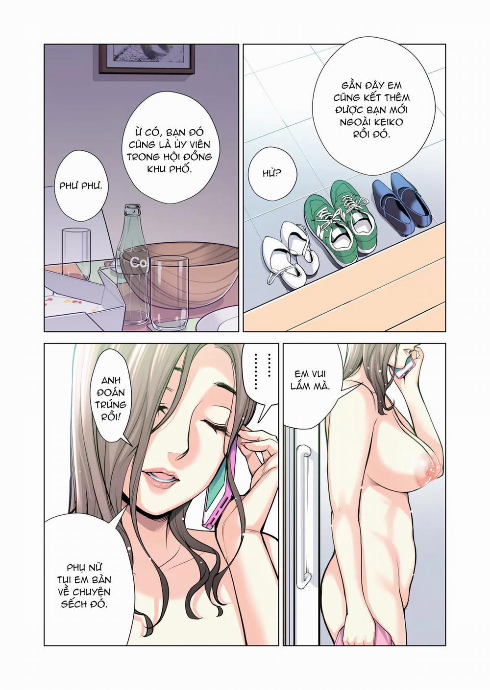 Bà chị có chồng ở tổ dân phố rất gợi tình 3: Bữa ăn của người có chồng Oneshot trang 117