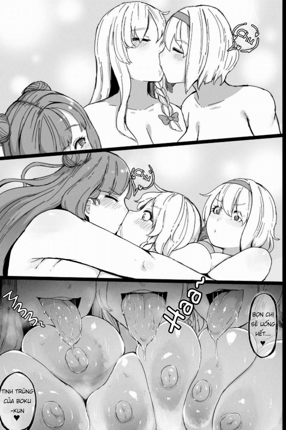 Ba cô gái múp rụp và cậu bé số hưởng Oneshot trang 8