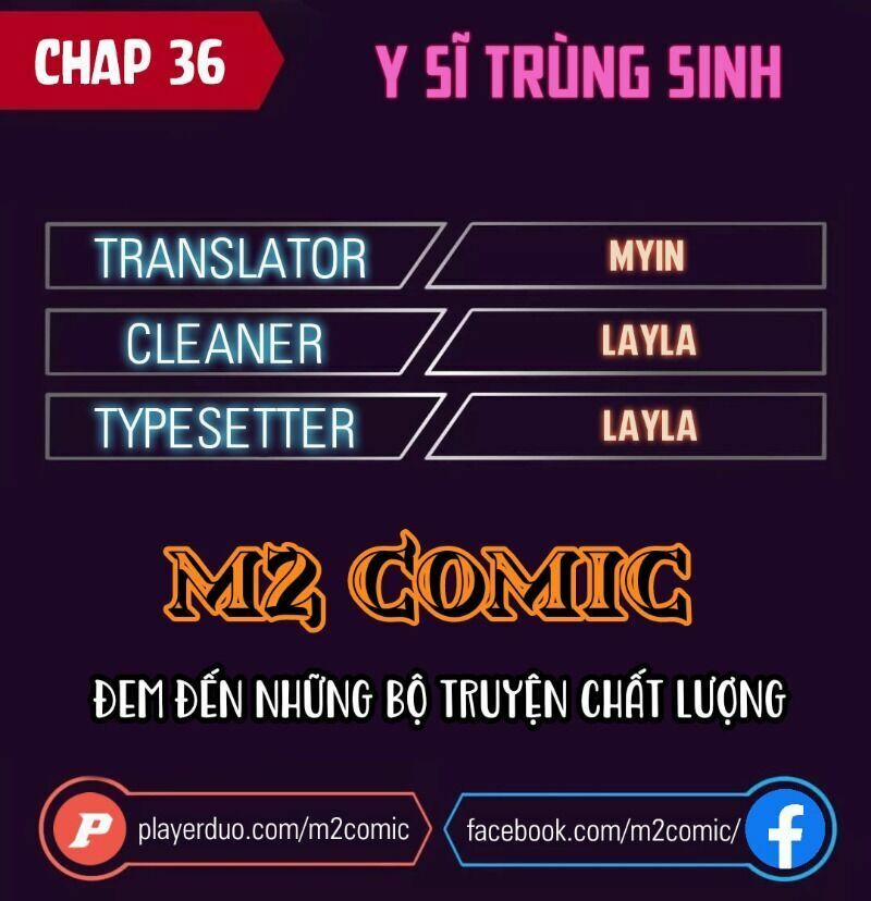 Bác Sĩ Trùng Sinh Về Murim 36 trang 1