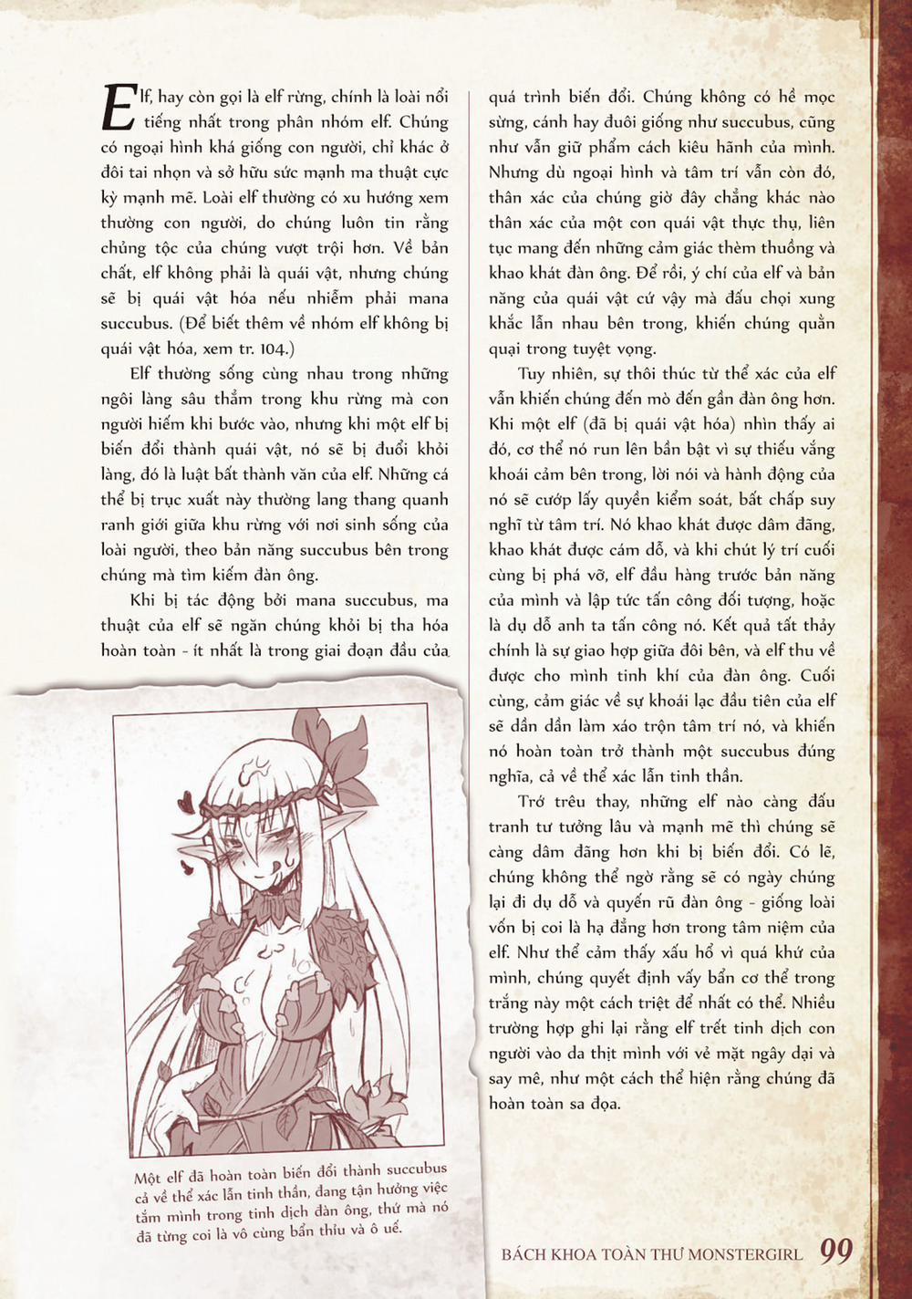Bách khoa toàn thư Monster Girl 0 Elf trang 1