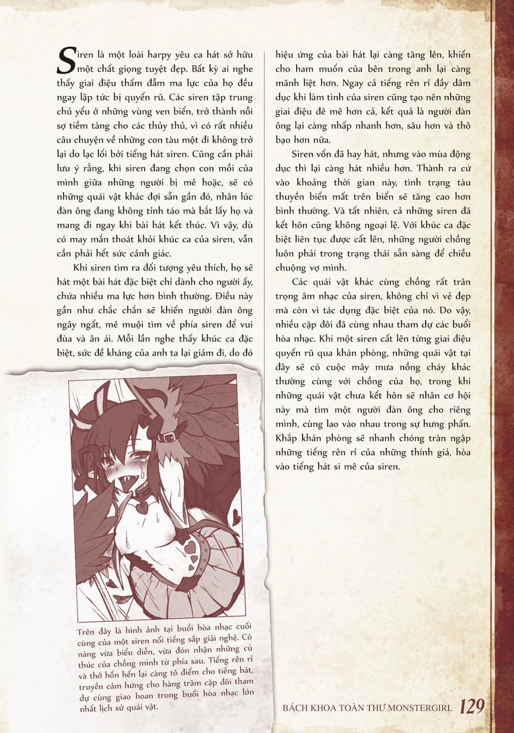 Bách khoa toàn thư Monster Girl 0 Siren trang 1