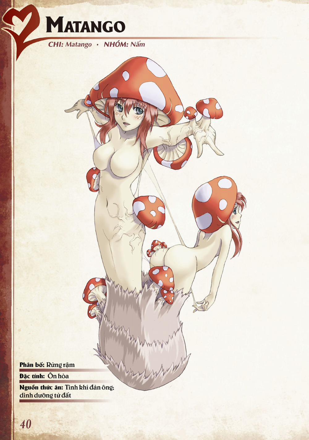 Bách khoa toàn thư Monster Girl 014: Matango trang 0