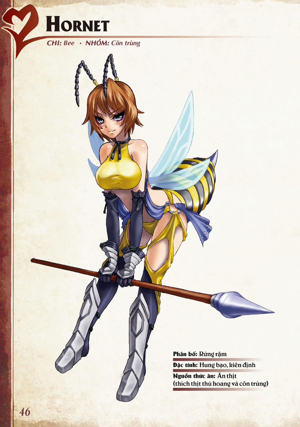 Bách khoa toàn thư Monster Girl 017: Hornet trang 0