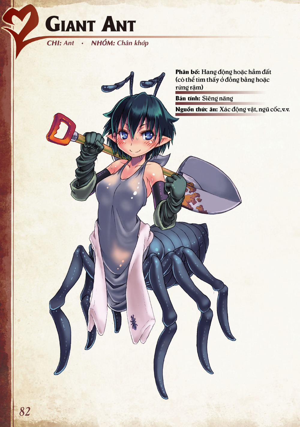 Bách khoa toàn thư Monster Girl 035: Giant ant trang 0