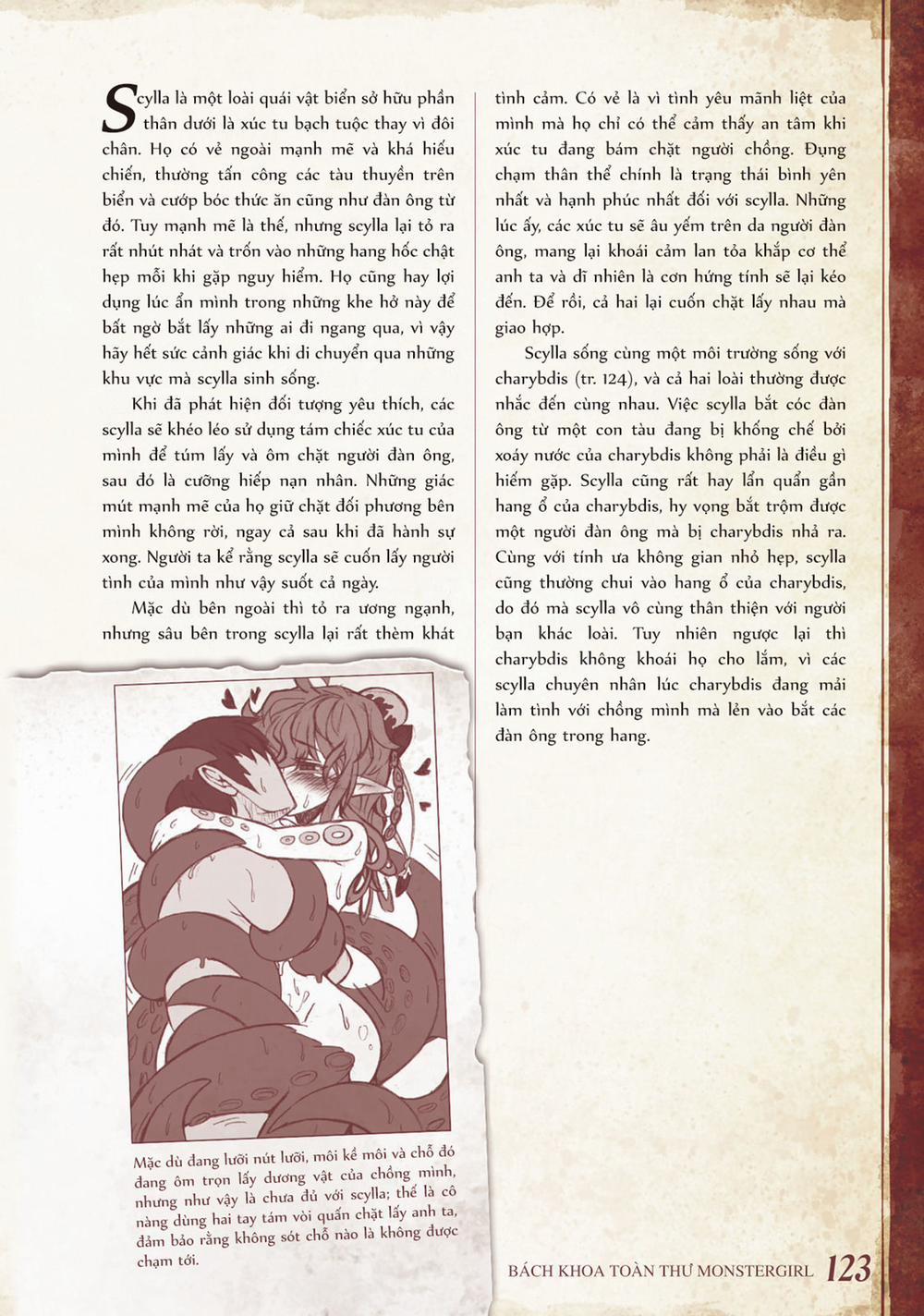 Bách khoa toàn thư Monster Girl 053: Scylla trang 1