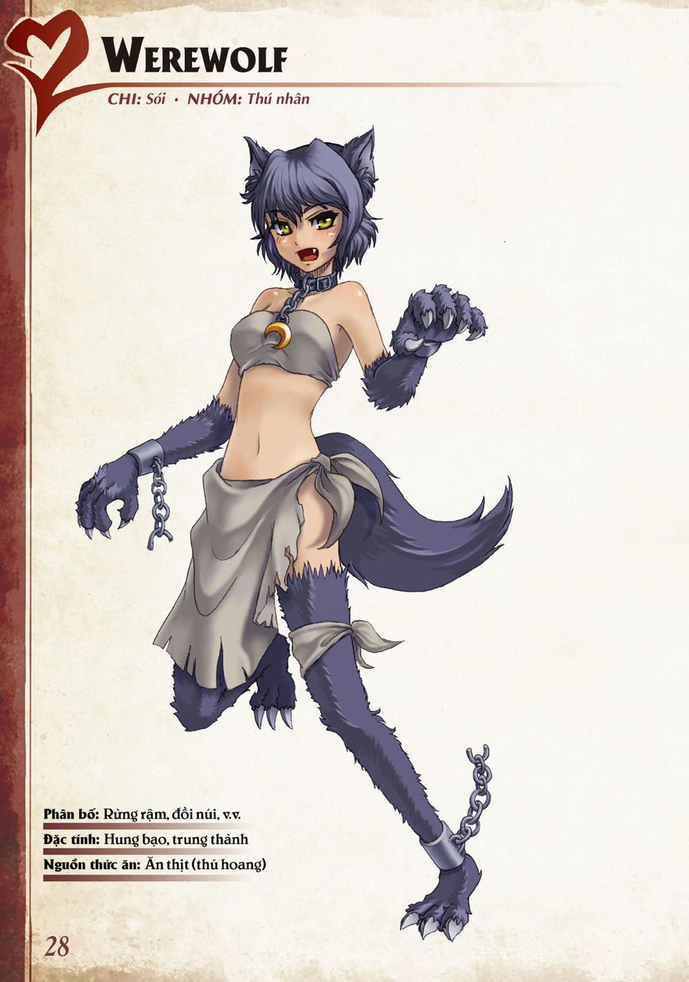 Bách khoa toàn thư Monster Girl 8 - 9 - 10 - 011: Werewolf, Werecat, Wererabbit và Weresheep trang 0